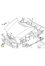 BMW Hood stopper right  for BMW E-46