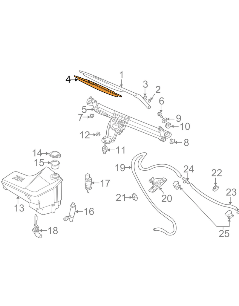 BMW Wiper blade for BMW