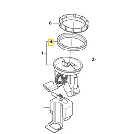 Anel bomba de combustível para  BMW E-39 E-46 E-53 E-52