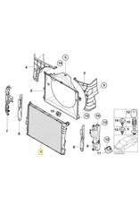 BMW Radiator for BMW E-46 M3