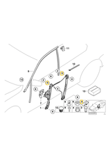BMW Window regulator clip for BMW E-46