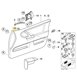 BMW Porca para  BMW E-34 E-36