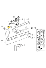 BMW Nut for BMW E-34 E-36