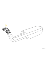 BMW Acabamento encosto de braco  (HELLGRAU ) BMW E-23