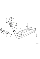 BMW Arm rest right upper trim (GOBIBEIGE) for BMW E-24