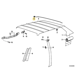 BMW Grommet for BMW E-12 E-21 E-23 E-24