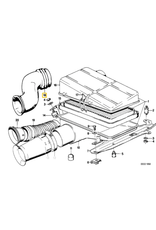 BMW Tubo intake para  BMW 533 E-28