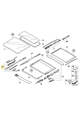 BMW Sunroof mechanism for BMW E-61 E-53 E-71 F-15 F-85 Cullinam