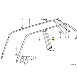 BMW Acabamento exterior para  BMW E-28