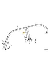 BMW Moldura exterior para  BMW E-23