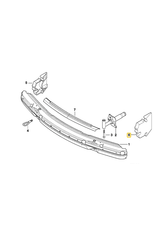 BMW Front bumper gasket right for BMW E-38
