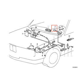 BMW Clutch switch for BMW E-24 635CSI