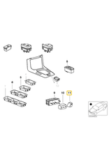 BMW BOTAO AJUSTE DO BANCO PARA  BMW E-24 E-32 E-34 E-36 E-38 E-39