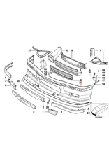 BMW Genuine BMW M3 M TECHNIC Front bumper for BMW E-36 M3