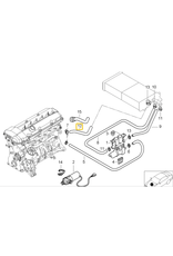 BMW Radiator hose for BMW E-39
