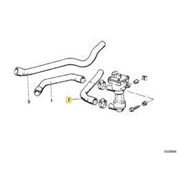 Mangueira d'agua para  BMW E-24 E-28