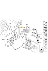 BMW Hose for radiator for BMW E-39
