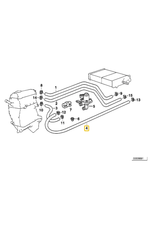 BMW Radiator hose for BMW E-36