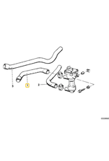 Mangueira retorno para  BMW E-24 E-28