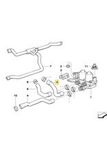 BMW Water hose for BMW E-36