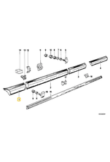 BMW Molding front right fender for BMW E-24