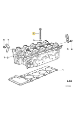 Cal head bolt set for BMW E-32 730 740