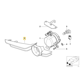 BMW Grade esquerda para  BMW E-46