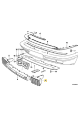BMW Grade esquerda para  BMW E-32