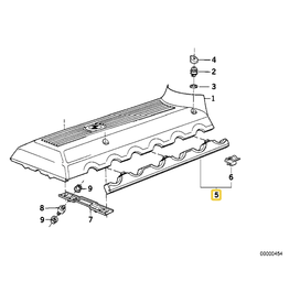 BMW NOS Sound insulation for BMW E-31 E-32 E-38
