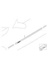 BMW Molding door rear left for BMW E-39