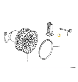 BMW Blower resistor for BMW E-36 E-38