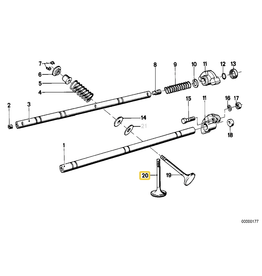 BMW Valvular admission para  BMW E-23