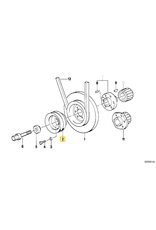 BMW Pulley for BMW E-12 E-21 E-28 E-30 E-34