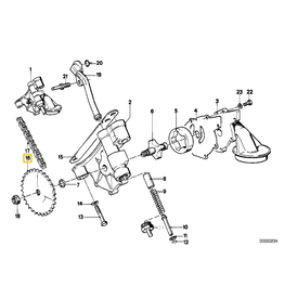 BMW Coroa bomba de oleo para  BMW E-12 E-21 E-28 E-30 2002