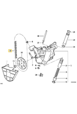BMW Corrente bomba de oleo para  BMW E-31 E-32 E-34