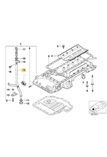 BMW Guia de oleo para  BMW E-32 E-34