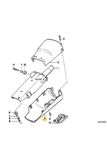 BMW Acabamento inferior coluna de direção para  BMW E-24 E-28 E-30