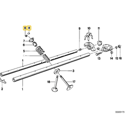 Elring Valve Collet (sold in pairs) for BMW