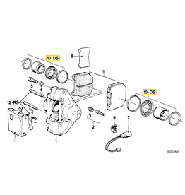 Kit reparo pinca para  BMW E-21