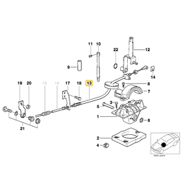 BMW Bowden cable for BMW E-36