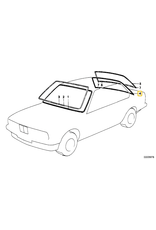BMW Weather strip rear glass for BMW E-30