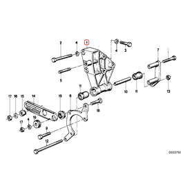 BMW hydro steering pump bracket for BMW E-30