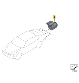 BMW Sensor estacionamento para  BMW E-46