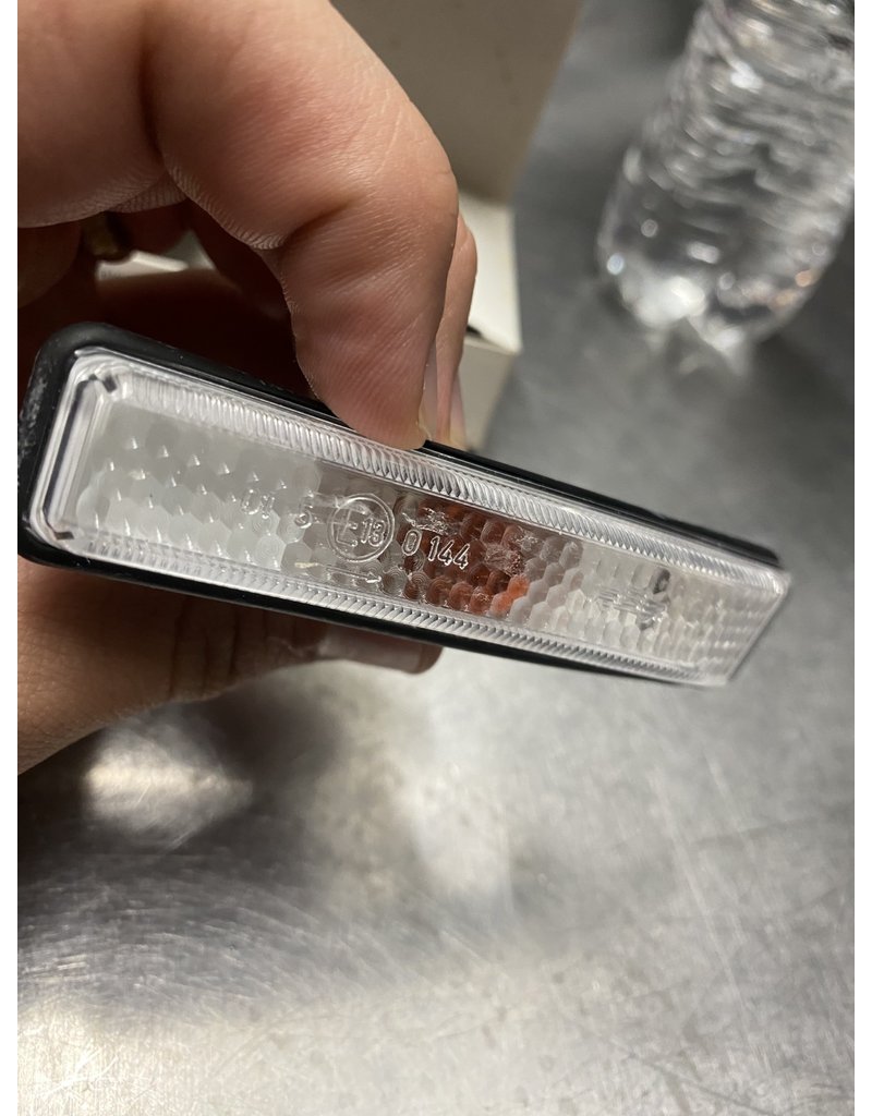 BMW Additional turn indicator lamp right white with small scratches for BMW E-36 E-53