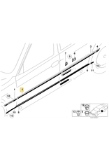 BMW Molding door front right for BMW E-38