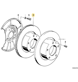 BMW Front brake left for BMW M3 E-36
