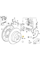 Optimal KG Set (pair) brake rotors for BMW E-34