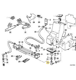 BMW Bottom part for BMW E-32