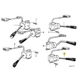 BMW Wiper switch for BMW E-24