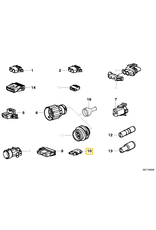 BMW Plug housing for BMW E-32 E-34